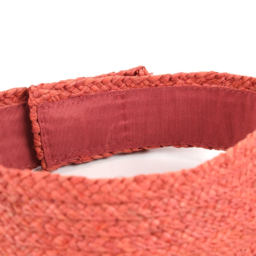 Sunshade Wide Brim Empty Top Raffia Straw Sun Visor Hats