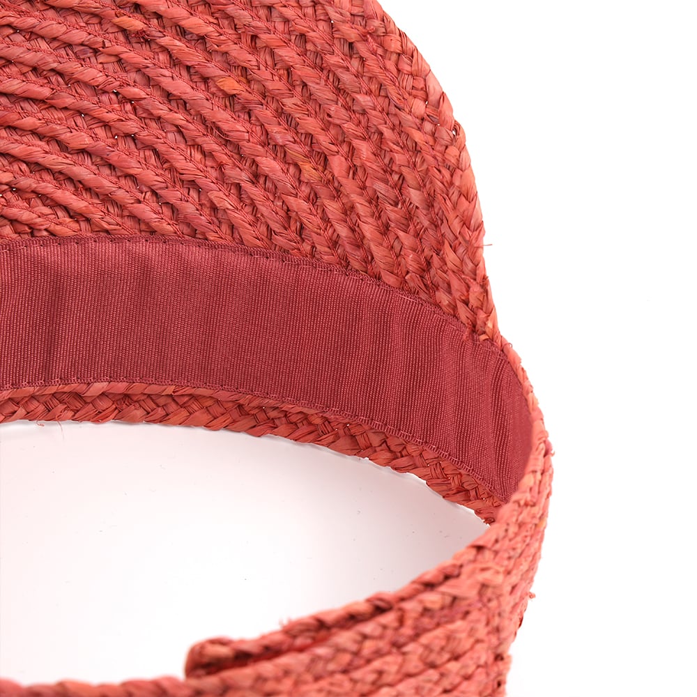 Sunshade Wide Brim Empty Top Raffia Straw Sun Visor Hats