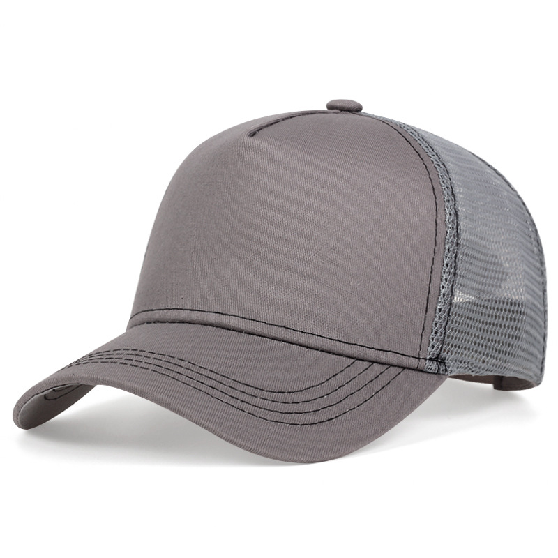 Custom Logo 5 Panel Camouflage Baseball Sports Trucker Mesh Hat Cap Supplier