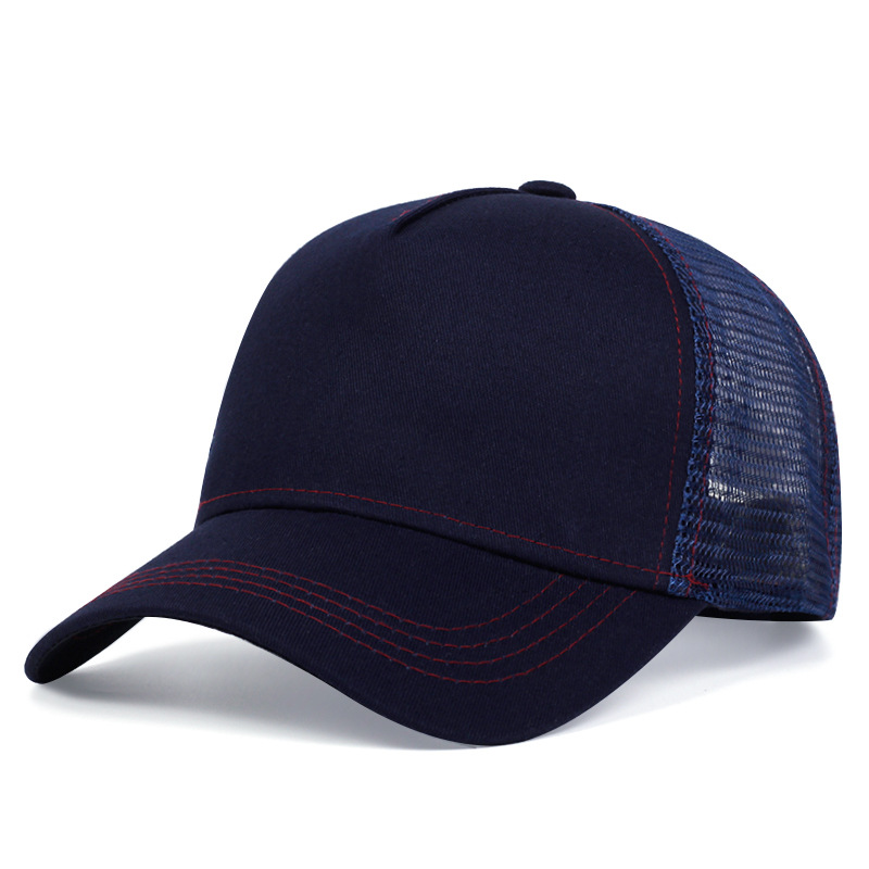 Custom Logo 5 Panel Camouflage Baseball Sports Trucker Mesh Hat Cap Supplier