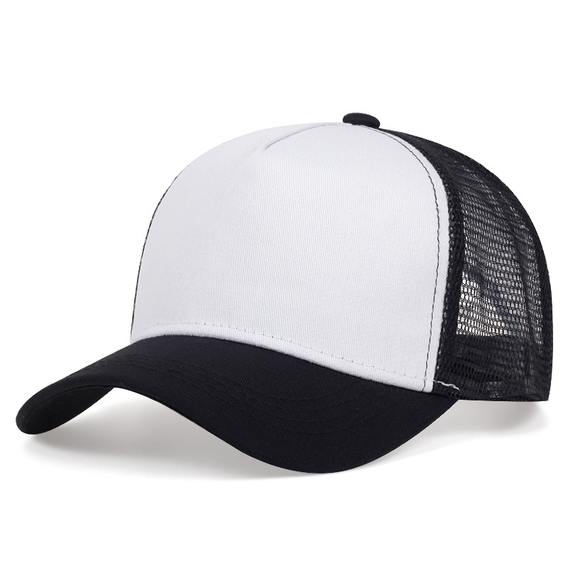 Custom Logo 5 Panel Camouflage Baseball Sports Trucker Mesh Hat Cap Supplier