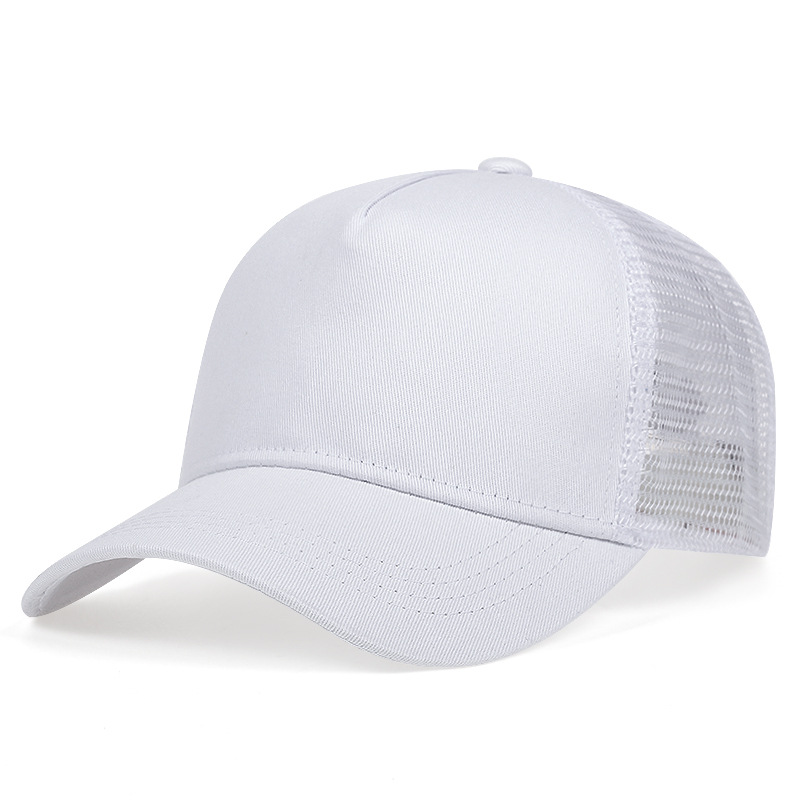 Custom Logo 5 Panel Camouflage Baseball Sports Trucker Mesh Hat Cap Supplier
