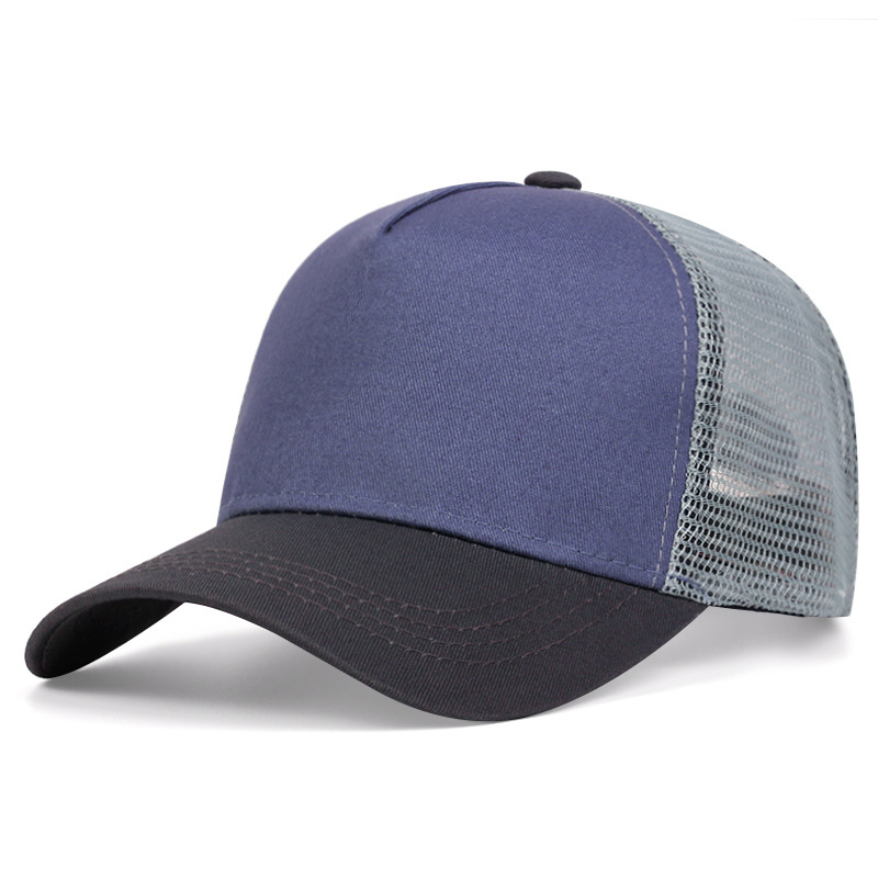 Custom Logo 5 Panel Camouflage Baseball Sports Trucker Mesh Hat Cap Supplier