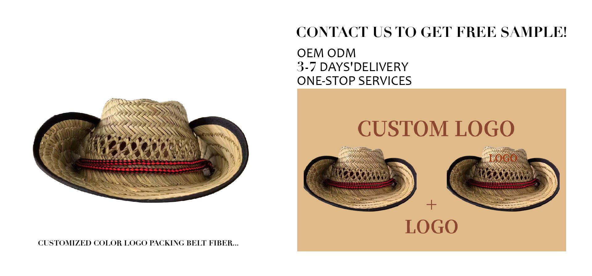 Custom Western Sun Surfing Men Beach Wide Brim Lifeguard life guard straw hat Supplier With Buckle