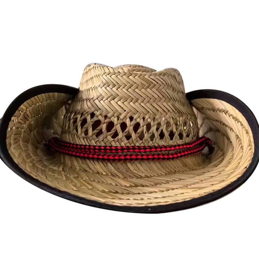 Custom Western Sun Surfing Men Beach Wide Brim Lifeguard life guard straw hat Supplier With Buckle